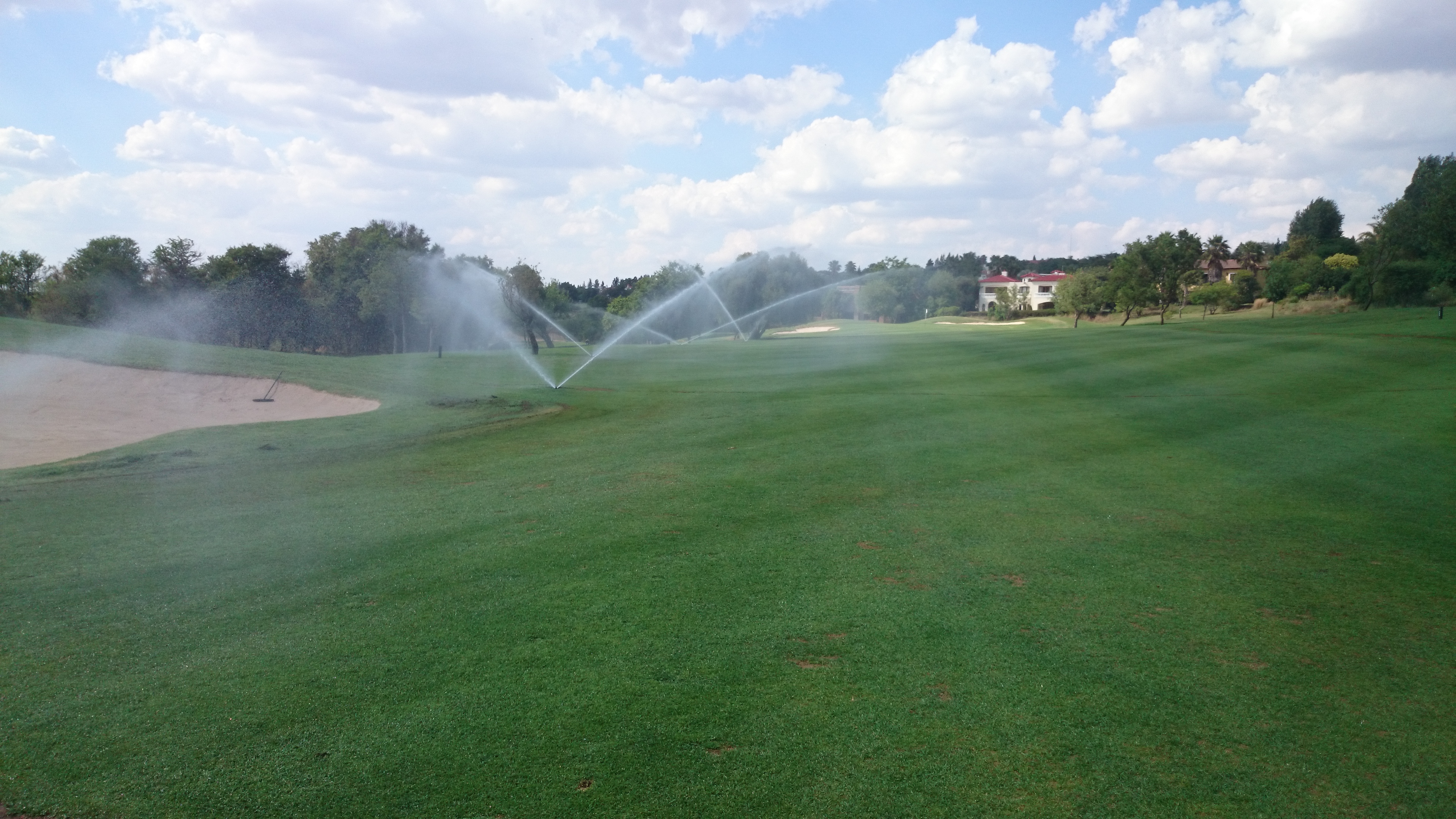 Golf Course Irrigation Installation Dainfern Golf and Residential